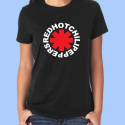 Camiseta mujer RED HOT CHILI PEPPERS - Logotipo