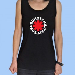 Camiseta sin mangas mujer RED HOT CHILI PEPPERS - Logotipo