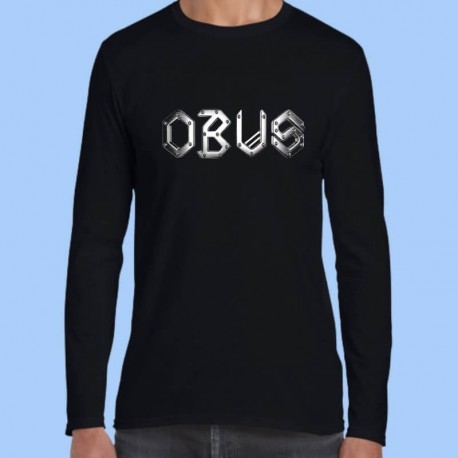 Camiseta manga larga hombre OBÚS - Logotipo