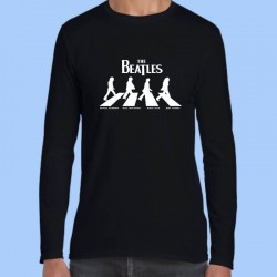 Camiseta manga larga hombre THE BEATLES - Abbey Road