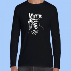Camiseta manga larga hombre MISFITS - Logotipo