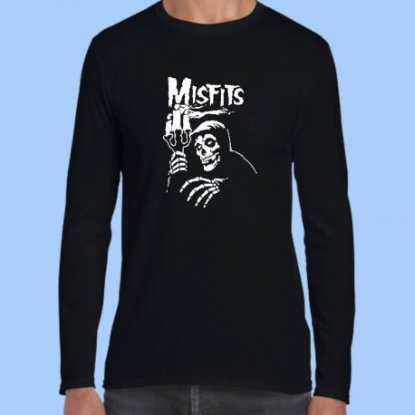 Camiseta manga larga hombre MISFITS - Logotipo