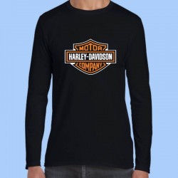 Camiseta manga larga hombre HARLEY DAVIDSON - Logotipo