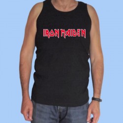 Camiseta sin mangas hombre IRON MAIDEN - Logotipo