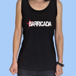 Camiseta sin mangas mujer BARRICADA - Logotipo 2