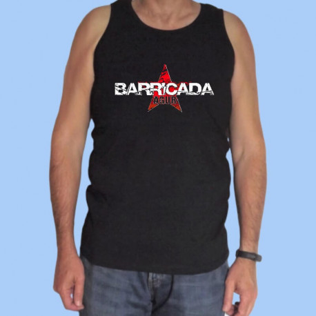Camiseta sin mangas hombre BARRICADA - Logotipo