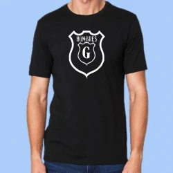 Camiseta de hombre HOMBRES G - Logotipo escudo