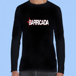 Camiseta manga larga hombre BARRICADA - Logotipo 2