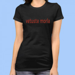Camiseta mujer VETUSTA MORLA - Logotipo rojo