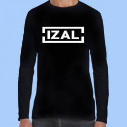 Camiseta manga larga hombre IZAL - Logotipo