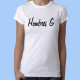 Camiseta blanca mujer HOMBRES G - Firma