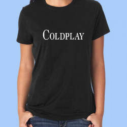 Camiseta mujer COLDPLAY - Logotipo