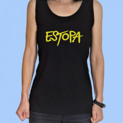 Camiseta de tirantes mujer ESTOPA - Logotipo