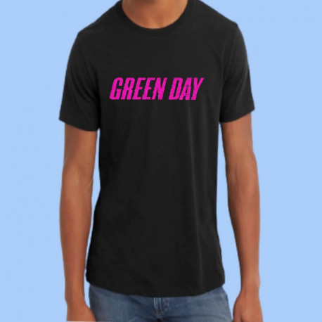 Camiseta hombre GREEN DAY- Logotipo vintage