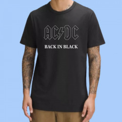 Camiseta hombre AC/DC - Back In Black