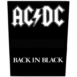 Parche para espalda AC/DC - Back In Black