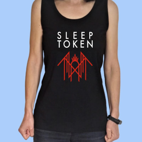 Camiseta de tirantes mujer SLEEP TOKEN - Logotipo