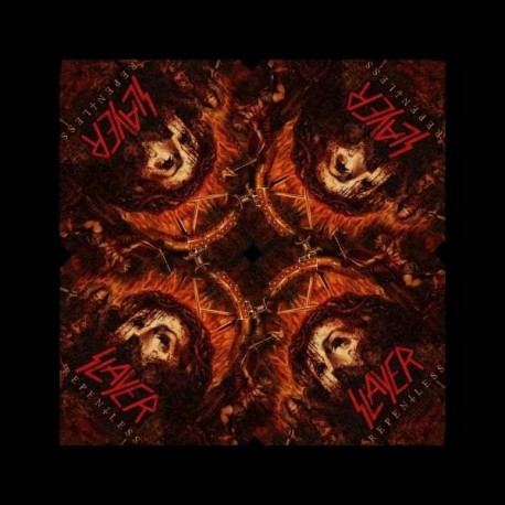 Slayer Repentless Bandana Nera – Taglia Unica – Merchandise Ufficiale Rock