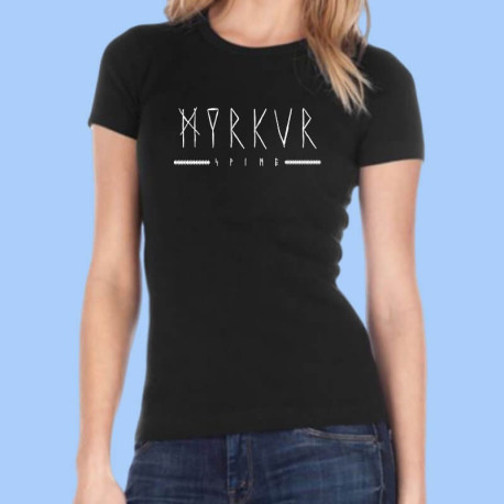 Camiseta mujer MYRKUR - Spine