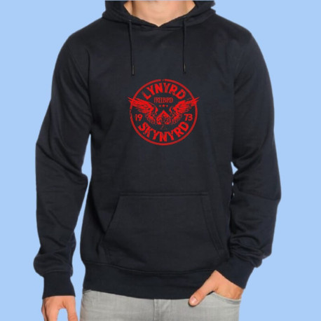 Sudadera LYNYRD SKYNYRD - Logo rojo vintage