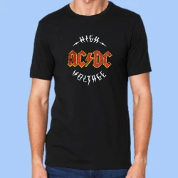 Camiseta hombre AC/DC - High Voltage Vintage