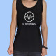 Camiseta sin mangas mujer LA RESISTENCIA - Logotipo