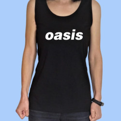 Camiseta de tirantes mujer OASIS - Logotipo