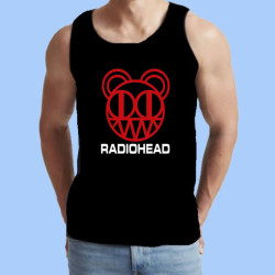 Camiseta sin mangas hombre RADIOHEAD - Logo