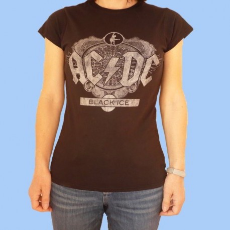 Camiseta mujer AC/DC - Black Ice