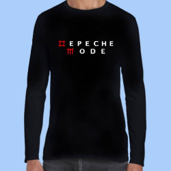 Camiseta manga larga hombre DEPECHE MODE - Logotipo
