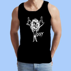 Camiseta sin mangas hombre OZZY OSBOURNE - Caricatura