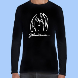 Camiseta manga larga hombre JOHN LENNON - Caricatura