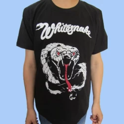 Camiseta WHITESNAKE - Whitesnake Logo