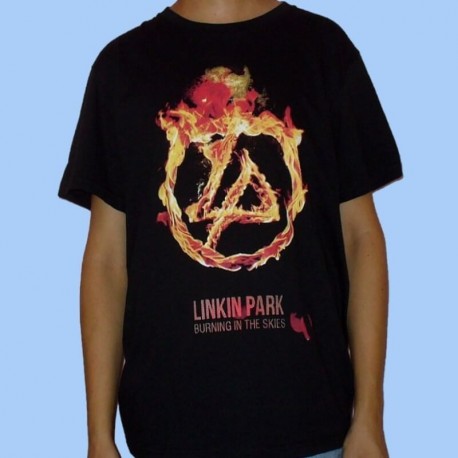 Camiseta LINKIN PARK - Burning in the Skies