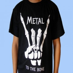 Camiseta METAL To The Bone