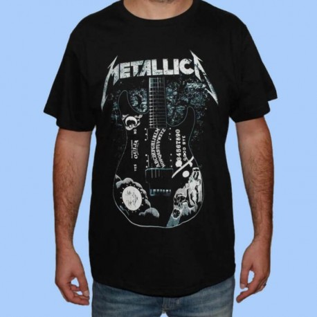 Camiseta METALLICA - Ouija la guitarra de Kirk Hammett