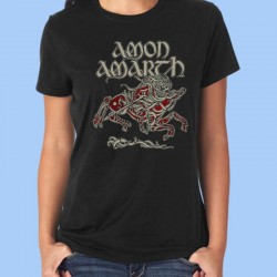 Tecnología Hasta aquí FALSO Camiseta rock para mujeres AMON AMARTH - Odin - Camiseta de rock