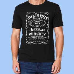 Camiseta JACK DANIELS - Logotipo Old No 7
