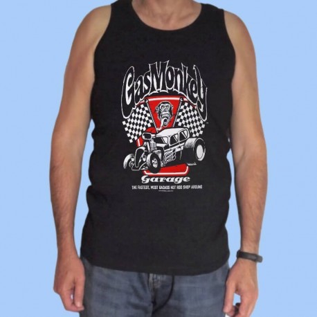 Camiseta sin mangas hombre GAS MONKEY GARAGE - The Fastest
