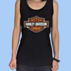 Camiseta sin mangas mujer HARLEY DAVIDSON - Logotipo