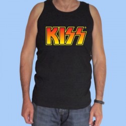 Camiseta sin mangas hombre KISS - Logotipo