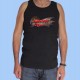 Camiseta sin mangas hombre BARÓN ROJO - Logotipo Vintage
