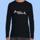 Camiseta manga larga hombre ANGELUS APATRIDA - Logotipo blanco