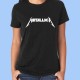 Camiseta mujer METALLICA - Logotipo