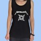 Camiseta sin mangas mujer METALLICA - NINJA Logotipo