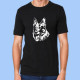 Camiseta hombre Cabeza de PASTOR ALEMÁN