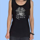 Camiseta sin mangas mujer QUEEN - Logotipo