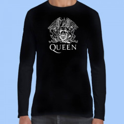 Camiseta manga larga hombre QUEEN - Logotipo