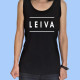 Camiseta sin mangas mujer LEIVA - Logotipo