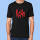 Camiseta hombre KORN - Logotipo rojo